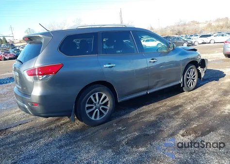 2015 Nissan Pathfinder S from USA, damaged, VIN 5N1AR2MM3FC646168